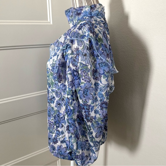 Sabina Musayev Revolve Honey Top – White Floral – Size M - Picture 3 of 6